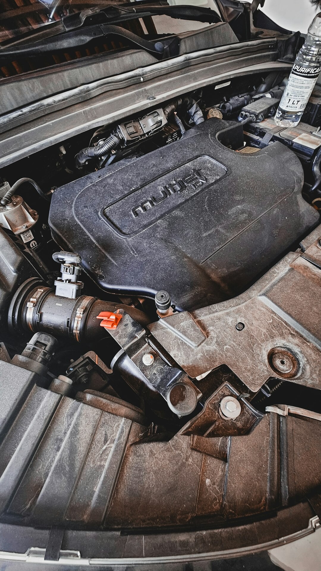 engine bay cleaning